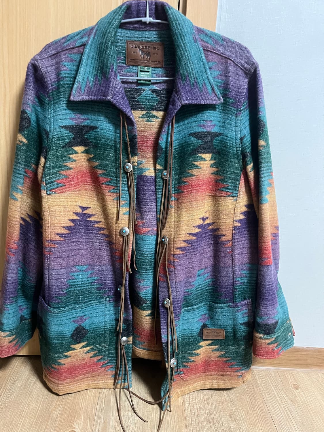 90’s 랄프로렌 나바호 사우스웨스턴 콘초 코트자켓 상품이미지1