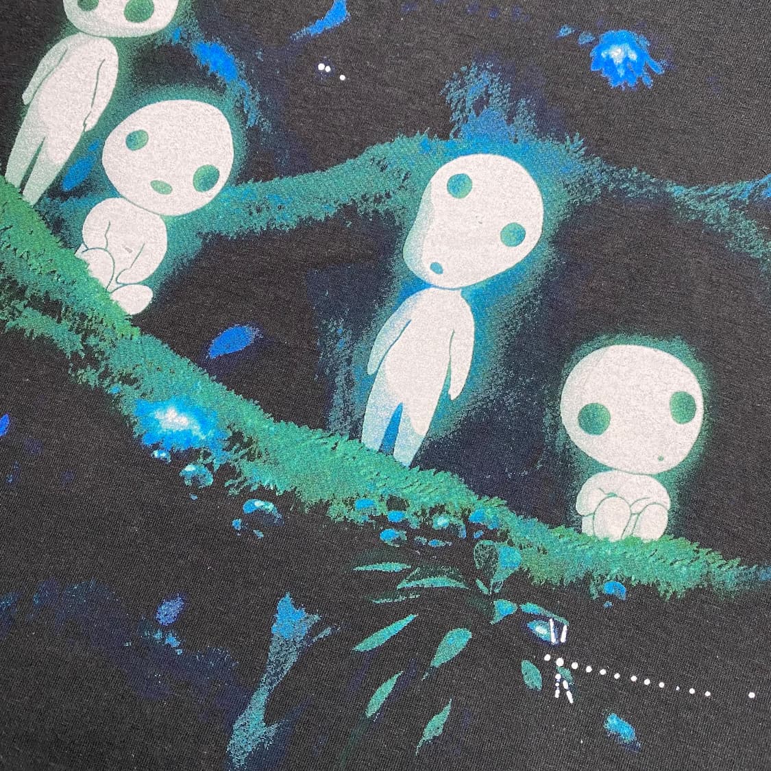 지브리 모노노케 코다마 오피셜 애니메이션 티셔츠 상품이미지5