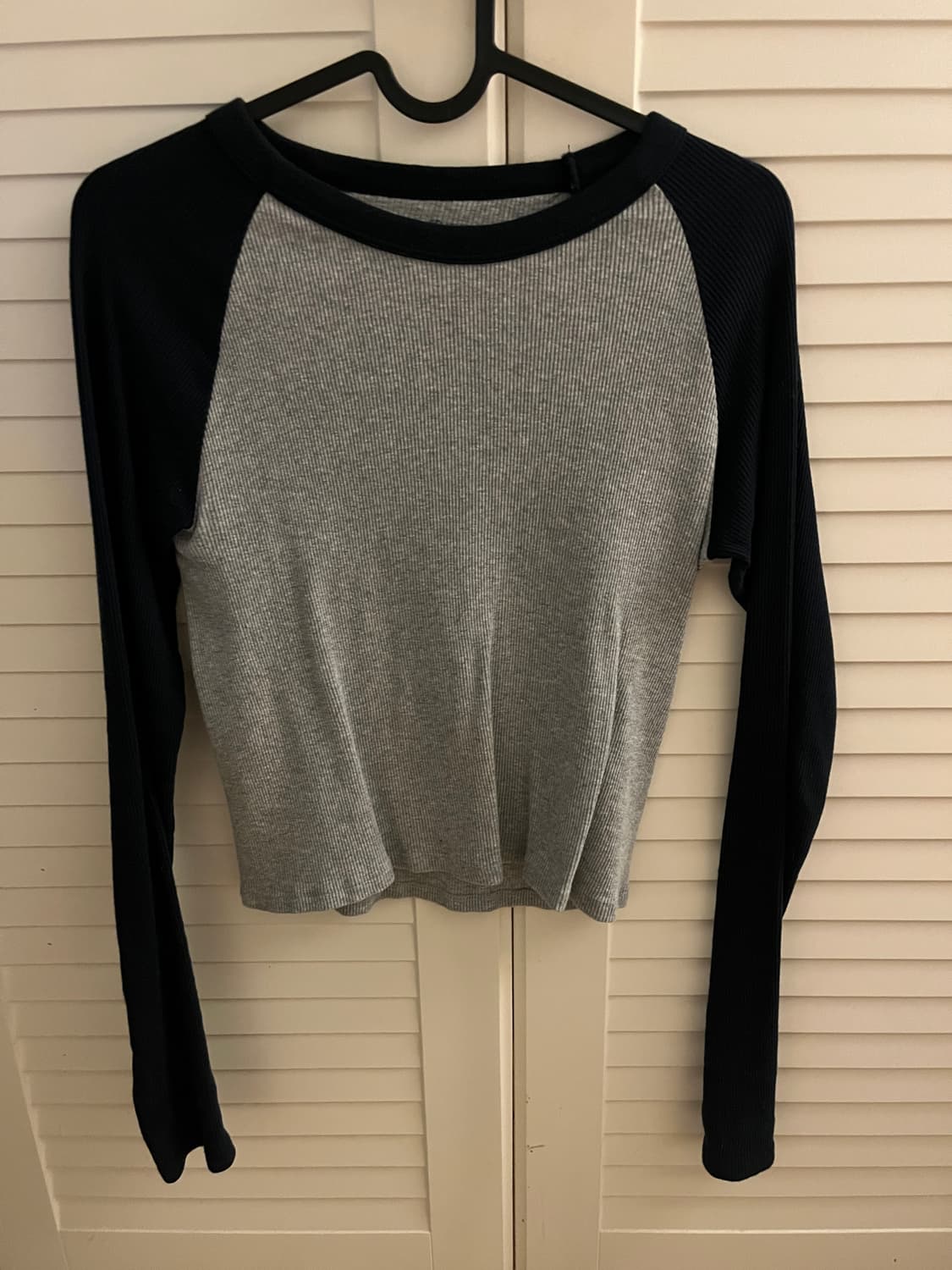 브랜디멜빌 골지 긴팔티 상품이미지1