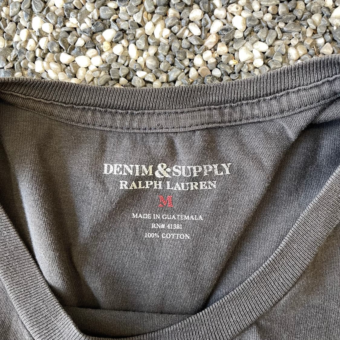 랄프로렌 데님 앤 서플라이 윙로고 티셔츠 (M) 상품이미지3