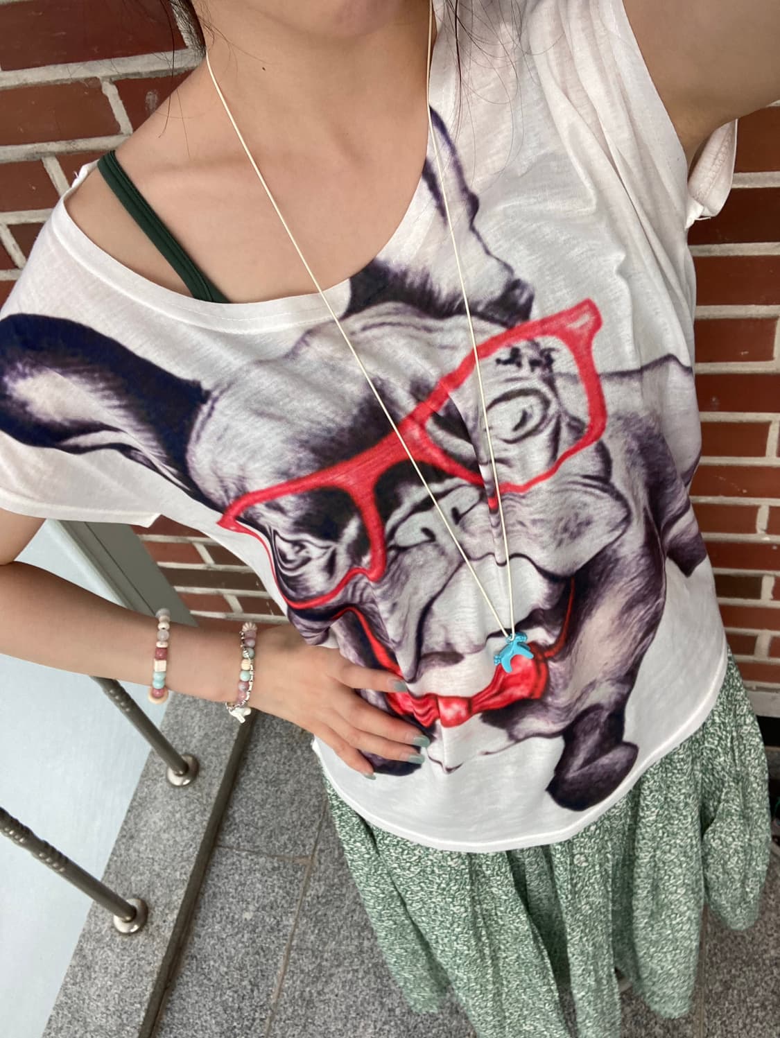 4차원 괴짜걸 코디세트 2pcs 상품이미지8