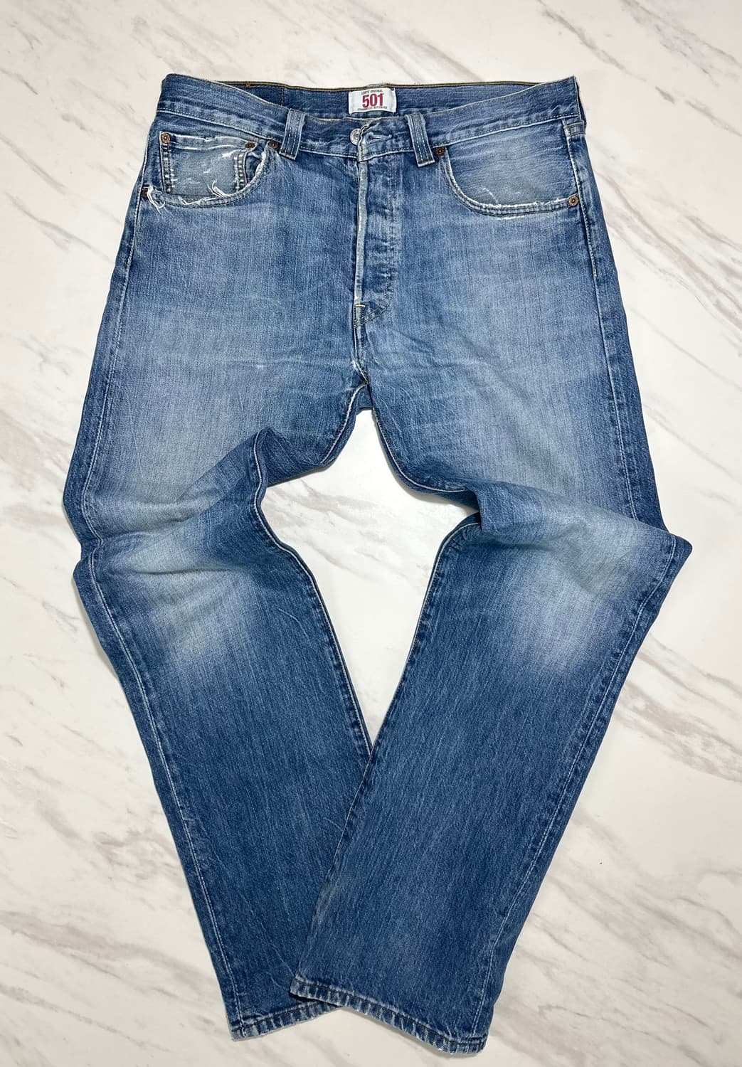00s Levi’s 501 straight fit size W33/L32 상품이미지1