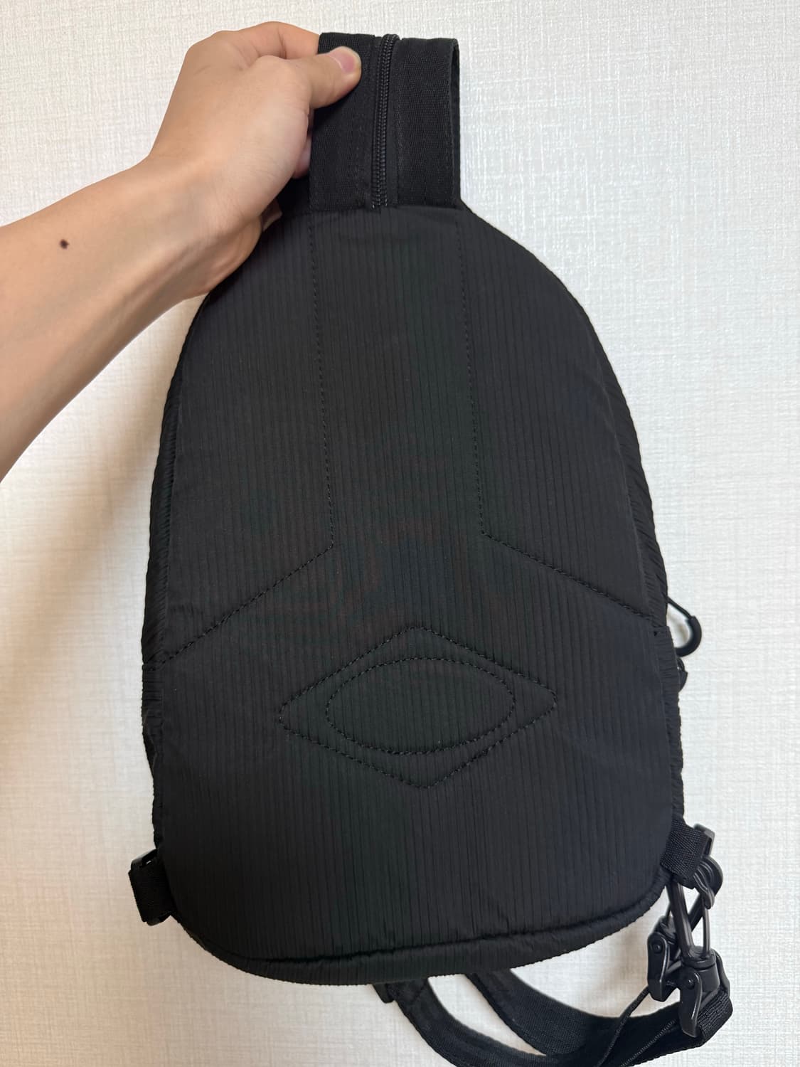 미스치프 투웨이 메쉬 슬링백 블랙 상품이미지2