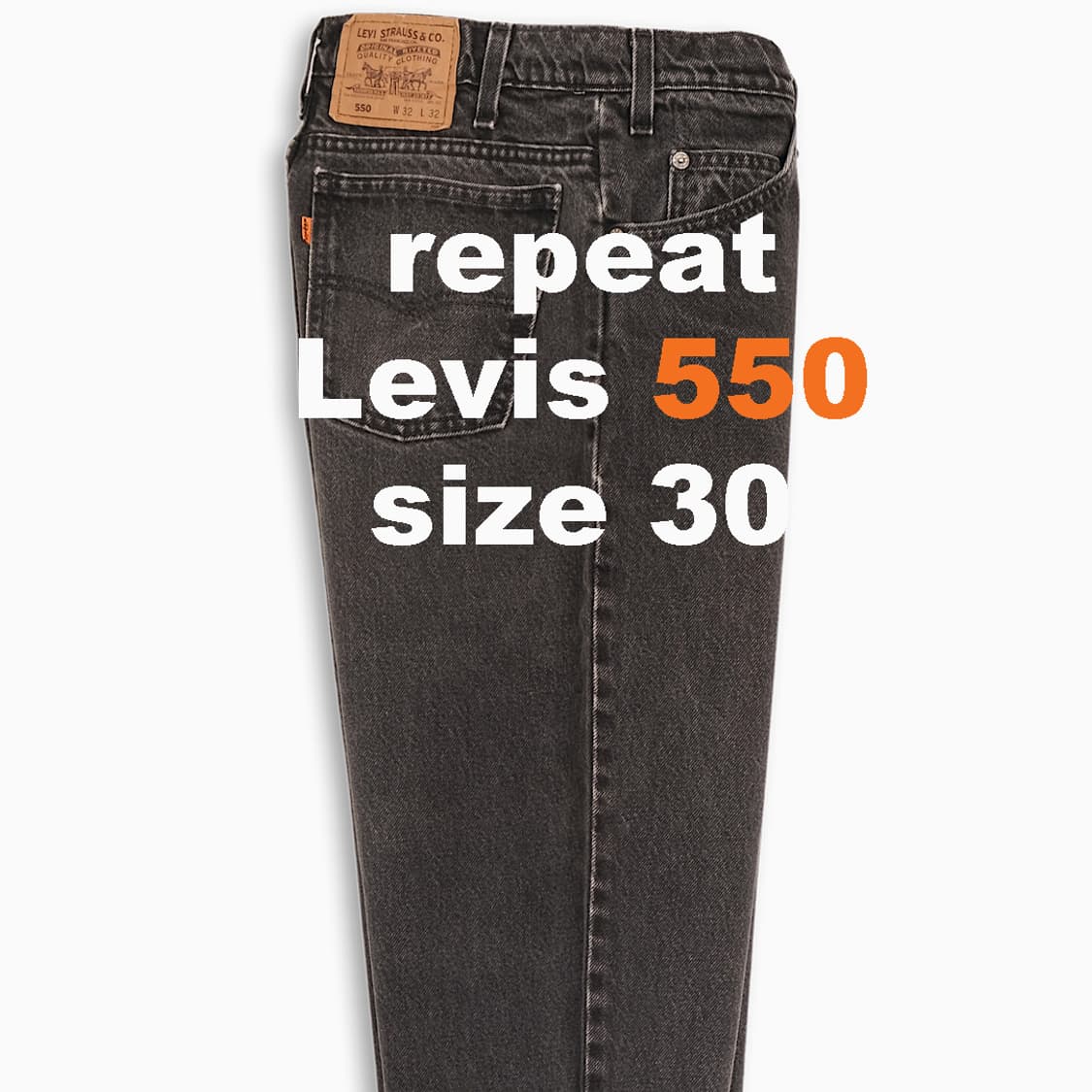리바이스 550 오렌지탭 30 사이즈 OR5503215 상품이미지1
