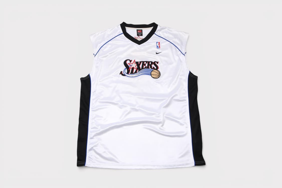 [XXL] 00's 나이키 NBA 필라델피아 식서스 농구져지 상품이미지1
