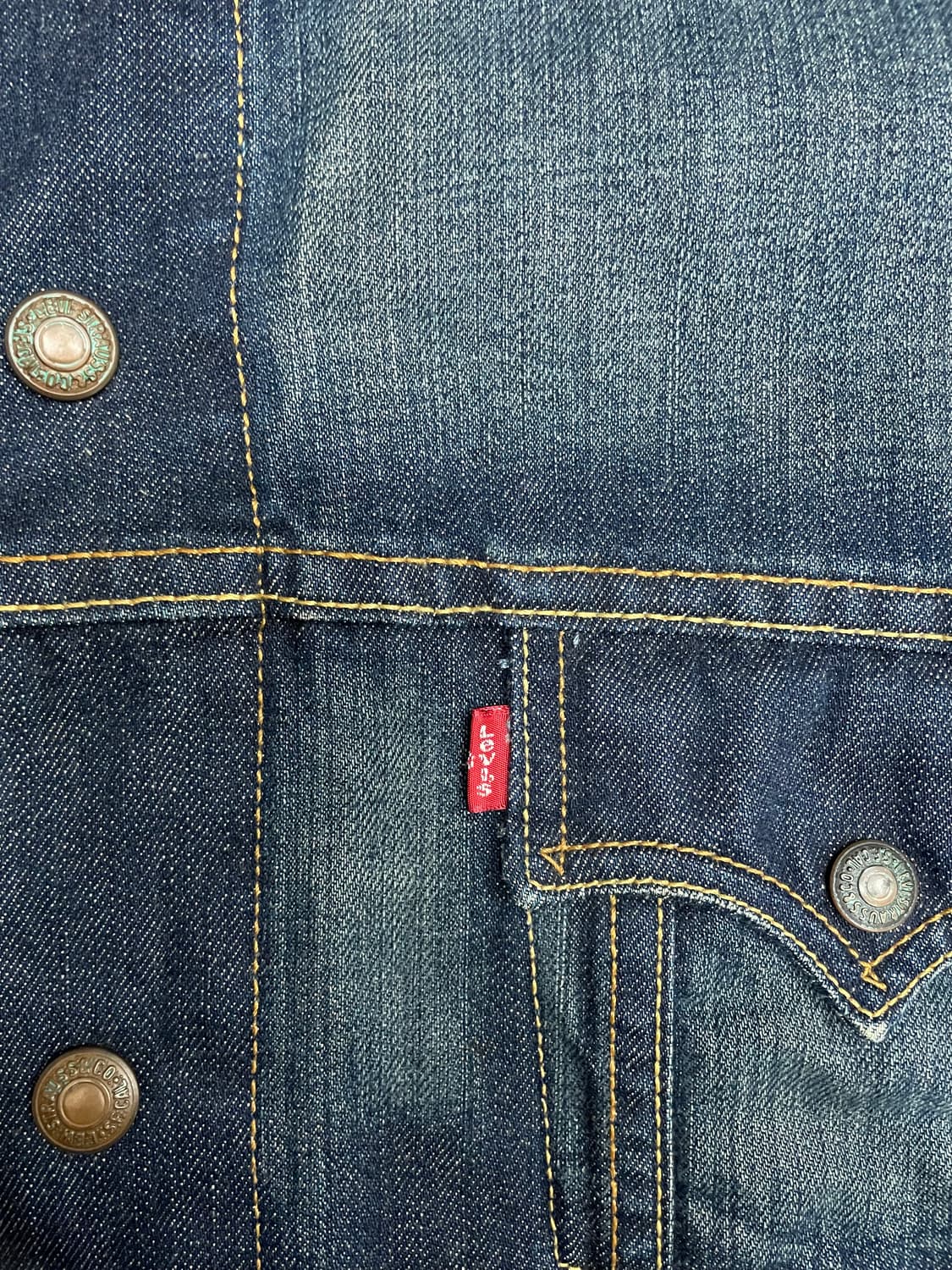 리바이스 00s 멕시코 이지 라이더 트러커 데님 자켓 상품이미지5