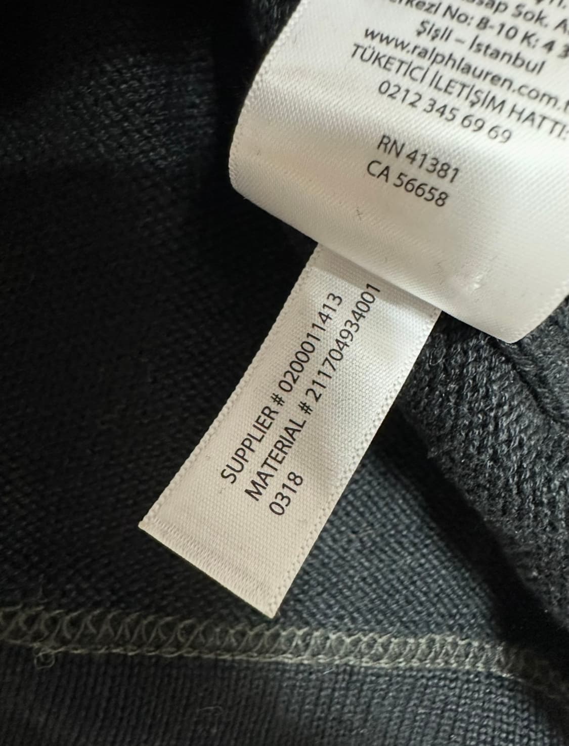 폴로 랄프로렌 바시티 패치 블랙 가디건 상품이미지7