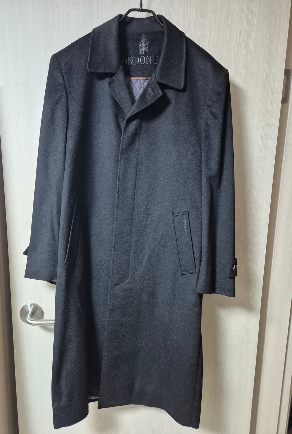런던포그 캐시미어 100프로 코트 캐시미어코트 남성 XL 상품이미지3