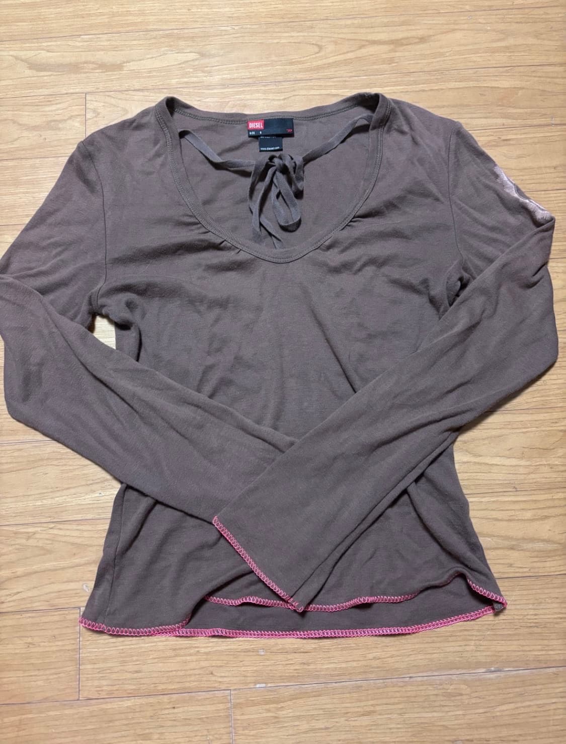 디젤 브라운 롱슬리브 상품이미지1