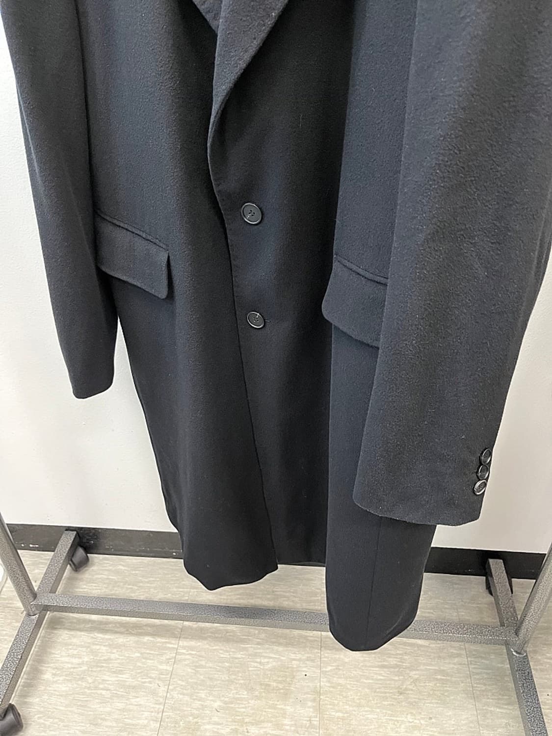 110) 로로피아나 원단 캐시미어 코트 상품이미지2