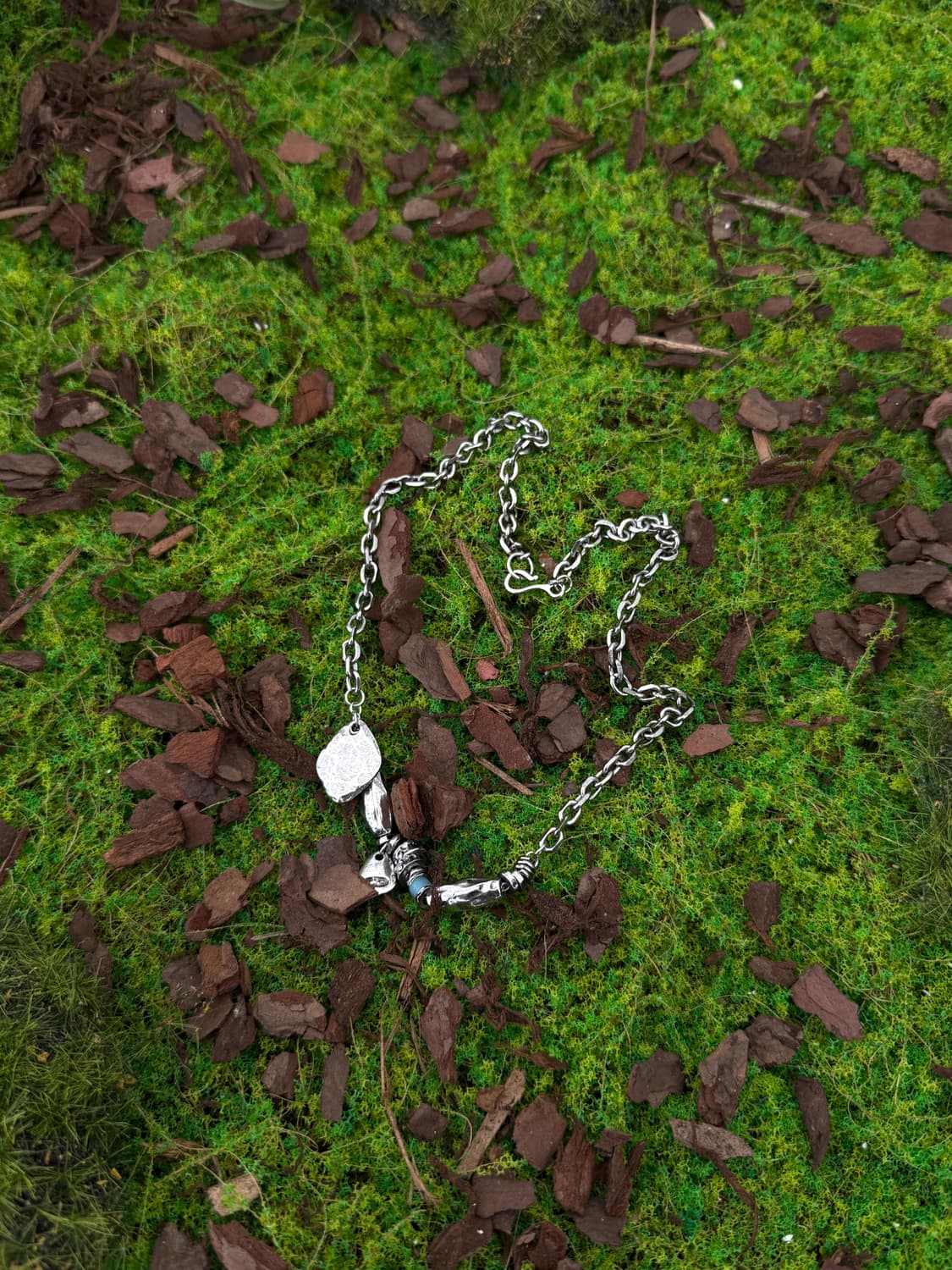 Vintage chain necklace 상품이미지1