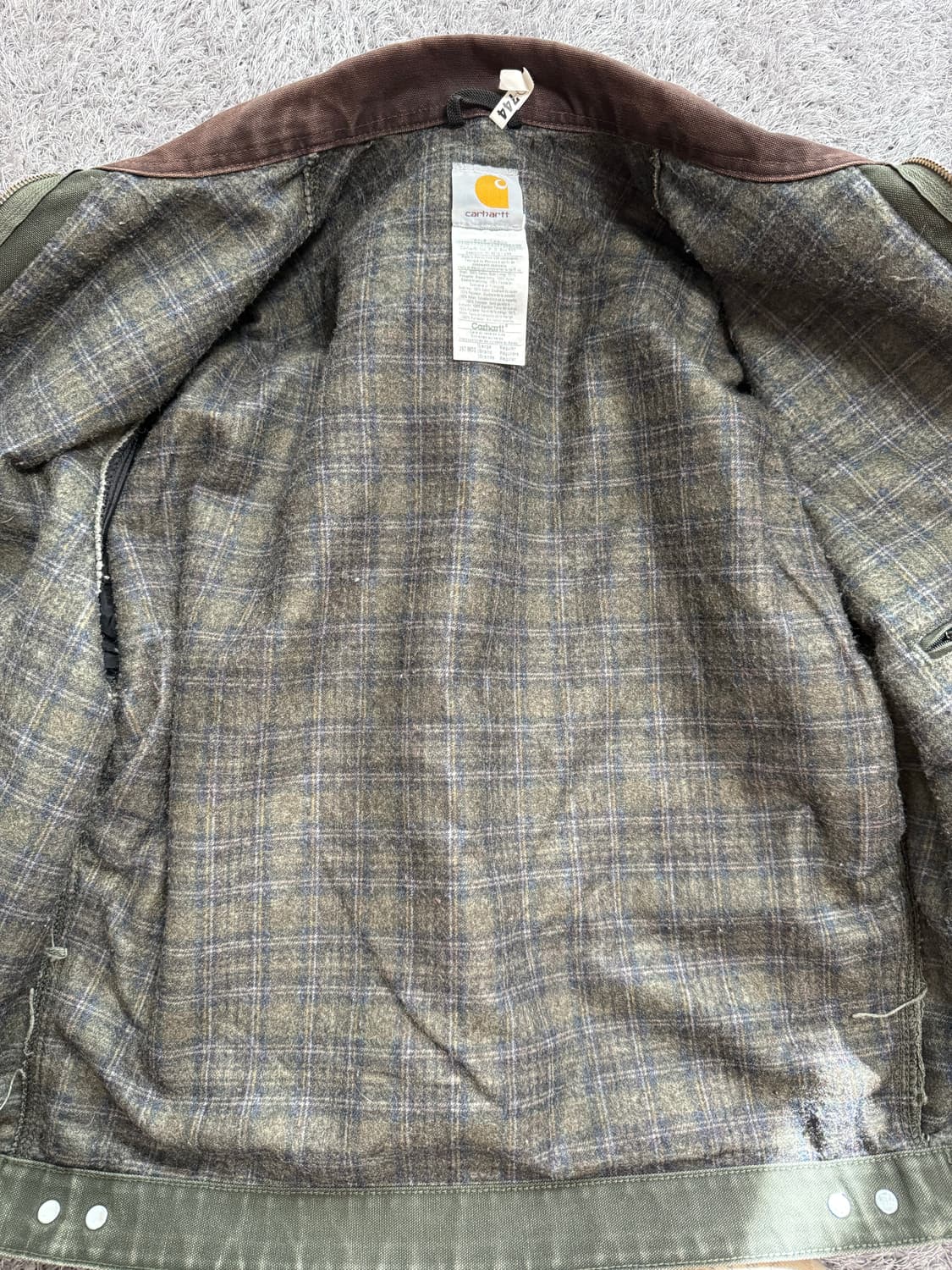 (L)칼하트 디트로이트 자켓 j97 mos 상품이미지7