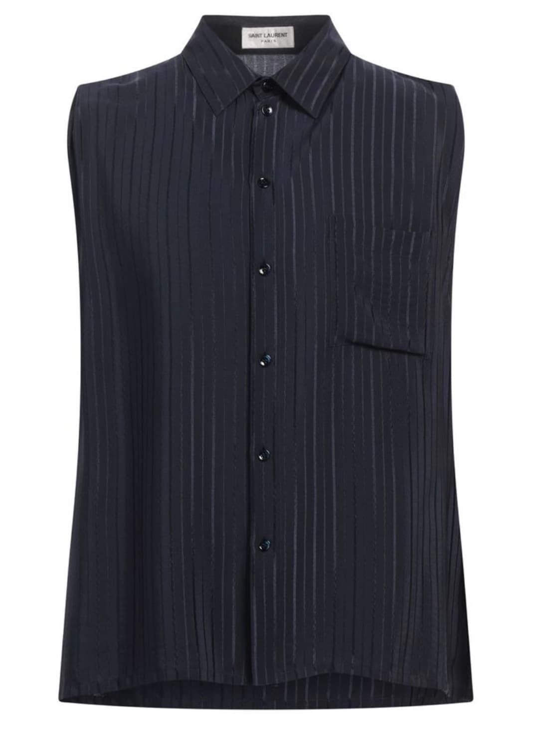 생로랑 실크 셔츠 39 사이즈 새상품 상품이미지1