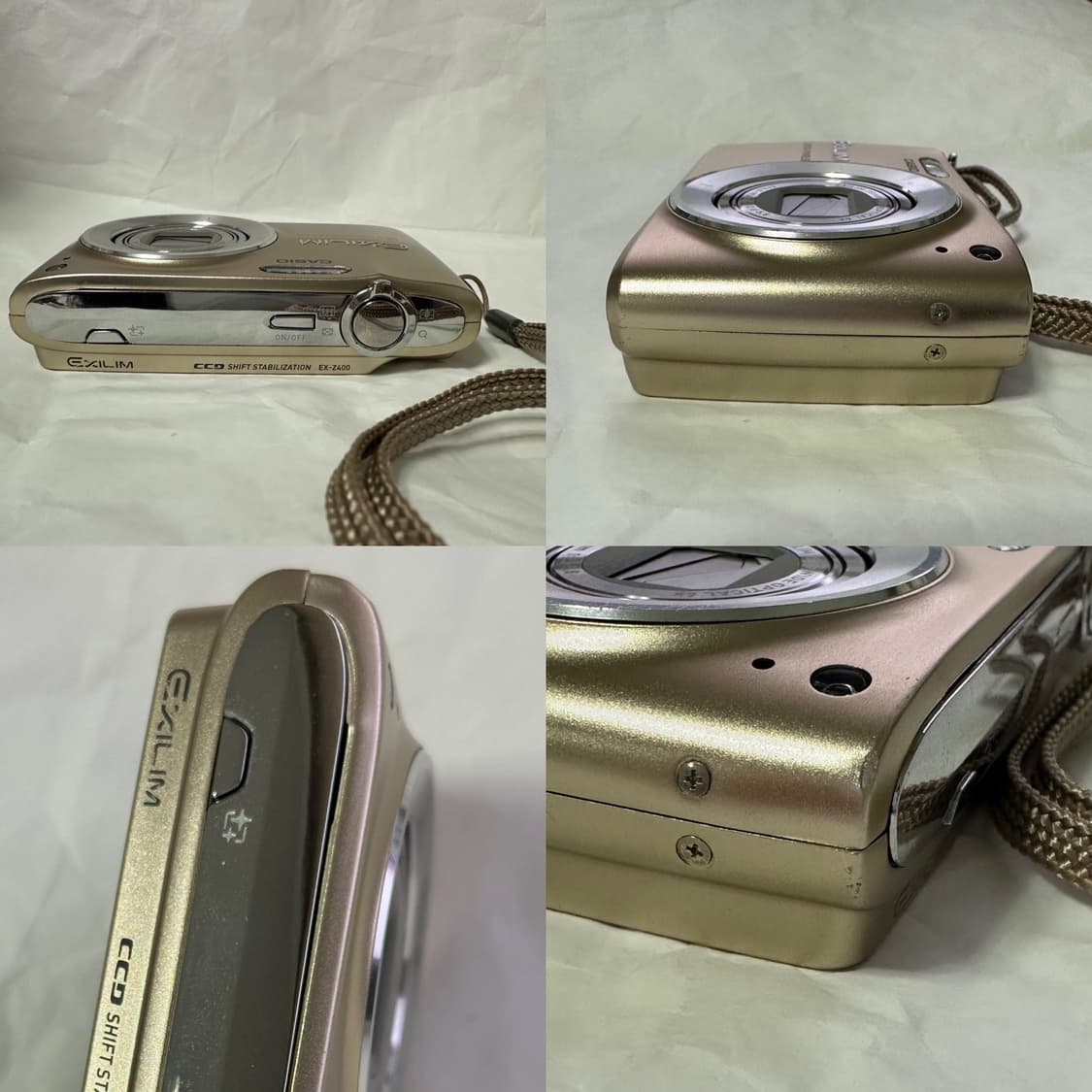 태연 방지민 디카 📸  카시오 엑슬림 EX-Z400 골드 상품이미지7