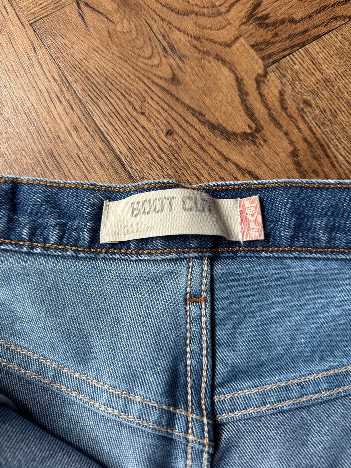 [38]00's 리바이스 517 빈티지 워싱 스트레치 플레어진 F41 상품이미지5