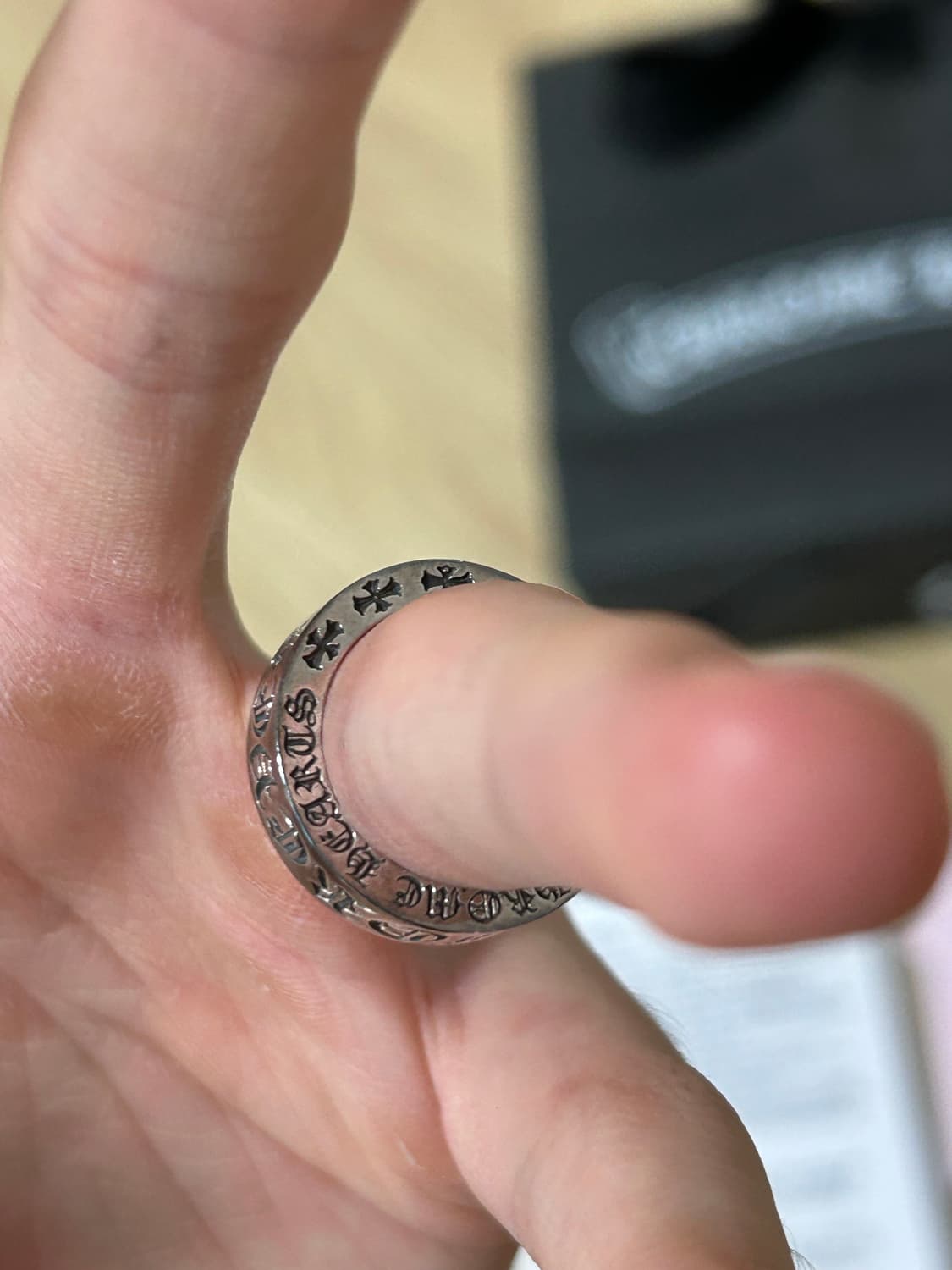 크롬하츠 스페이서 포에버 링 6mm 실버 상품이미지5