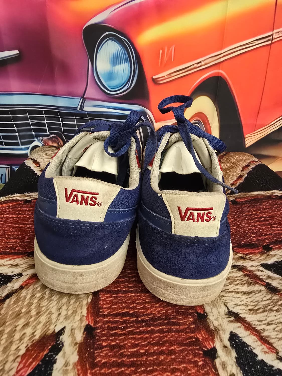 반스 로우랜드 CC '레트로 스포츠  네이비 레드' 스니커즈 상품이미지4