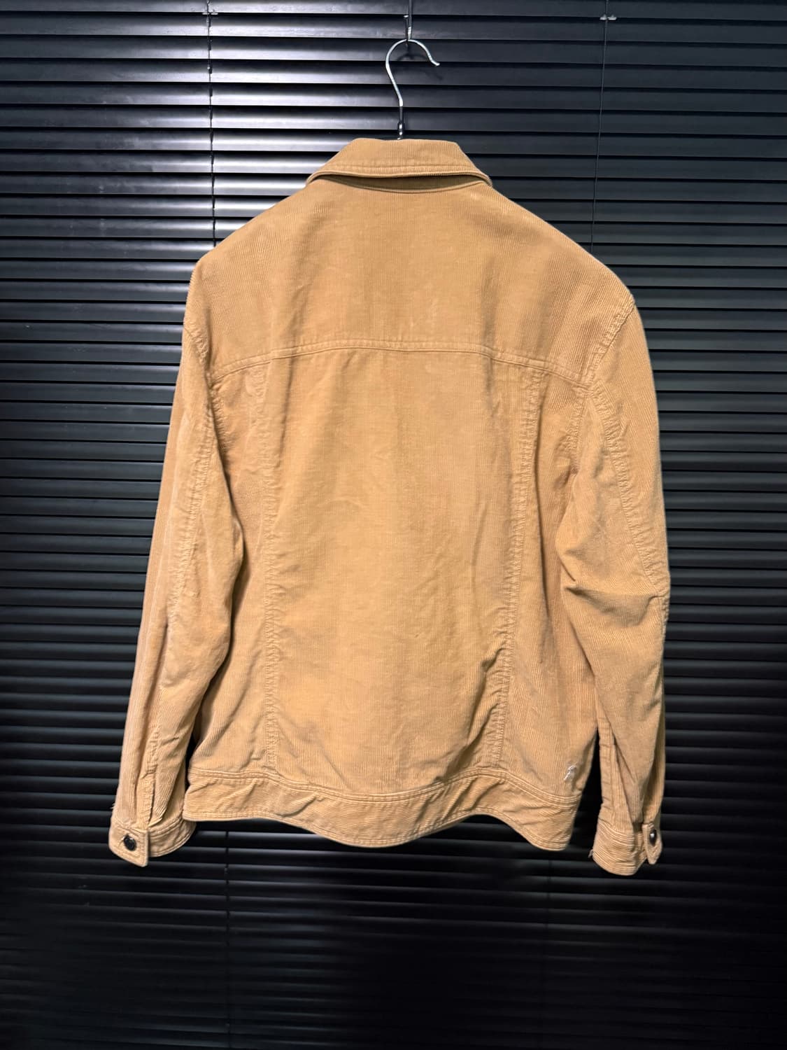 스파오 맨 남자 코듀로이 골덴 베이지 트러커 자켓 105 XL 웨스턴 상품이미지4