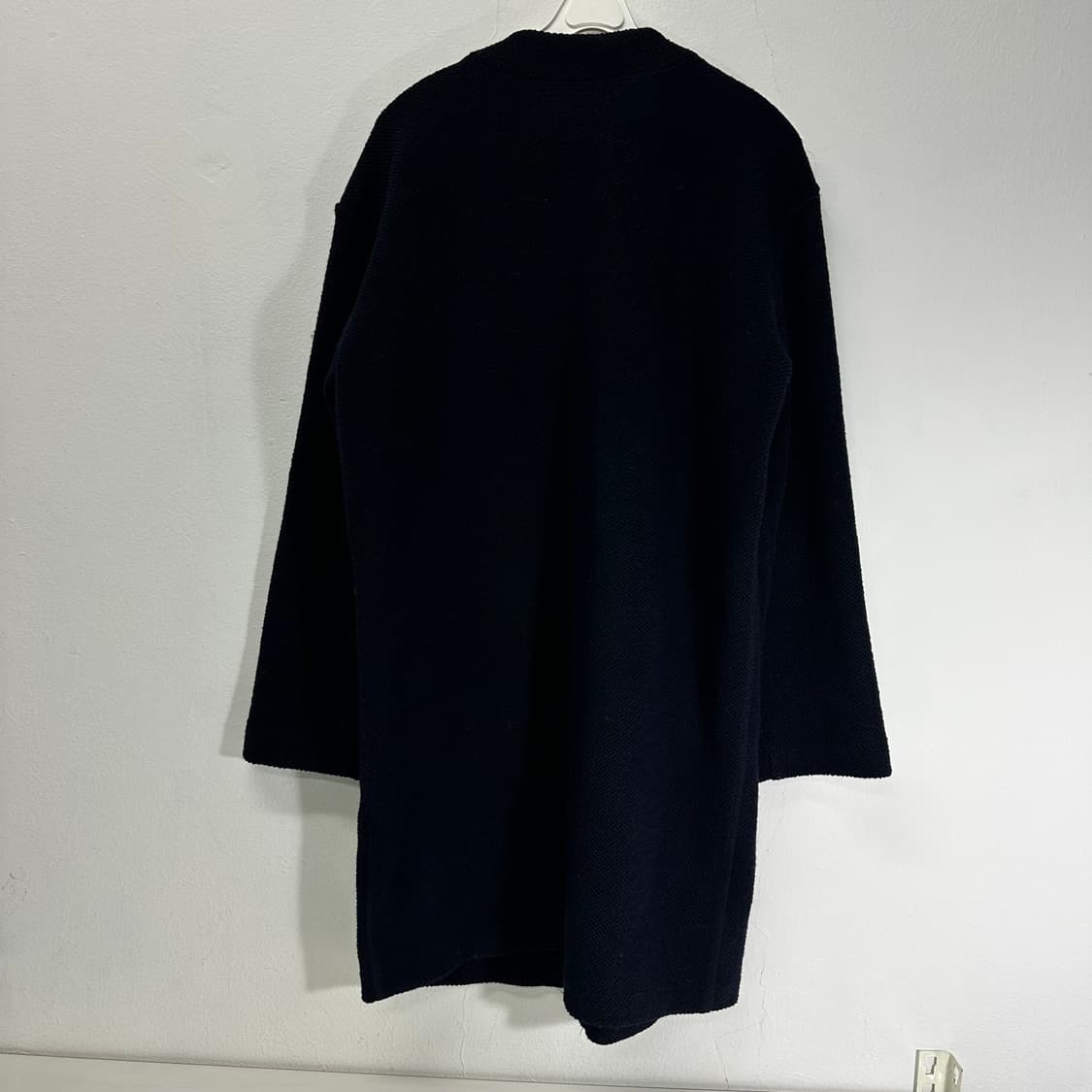 M 커스텀멜로우 다크네이비 롱 가디건 상품이미지5