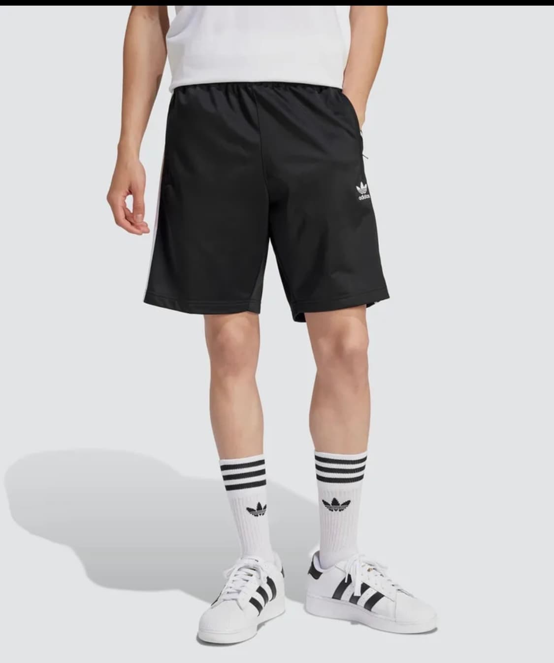 [S]아디다스 파이어버드 반바지/블랙 상품이미지2