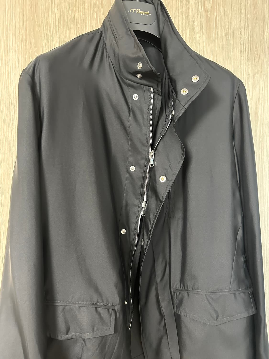 듀퐁 실크 100% 바람막이 자켓 상품이미지2