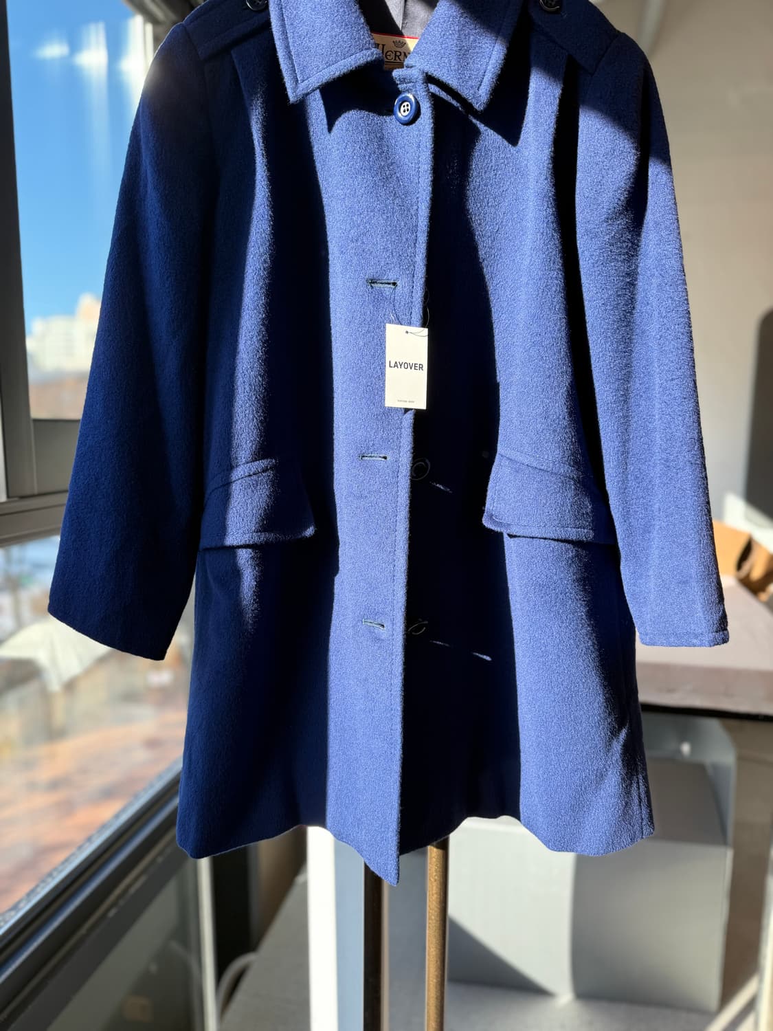 HERNO by ITARY blue coat 상품이미지3