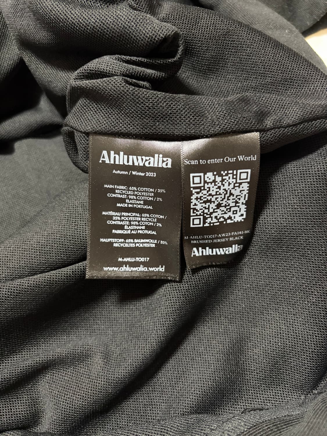 Ahluwalia 웨이브패턴 후드 상품이미지4