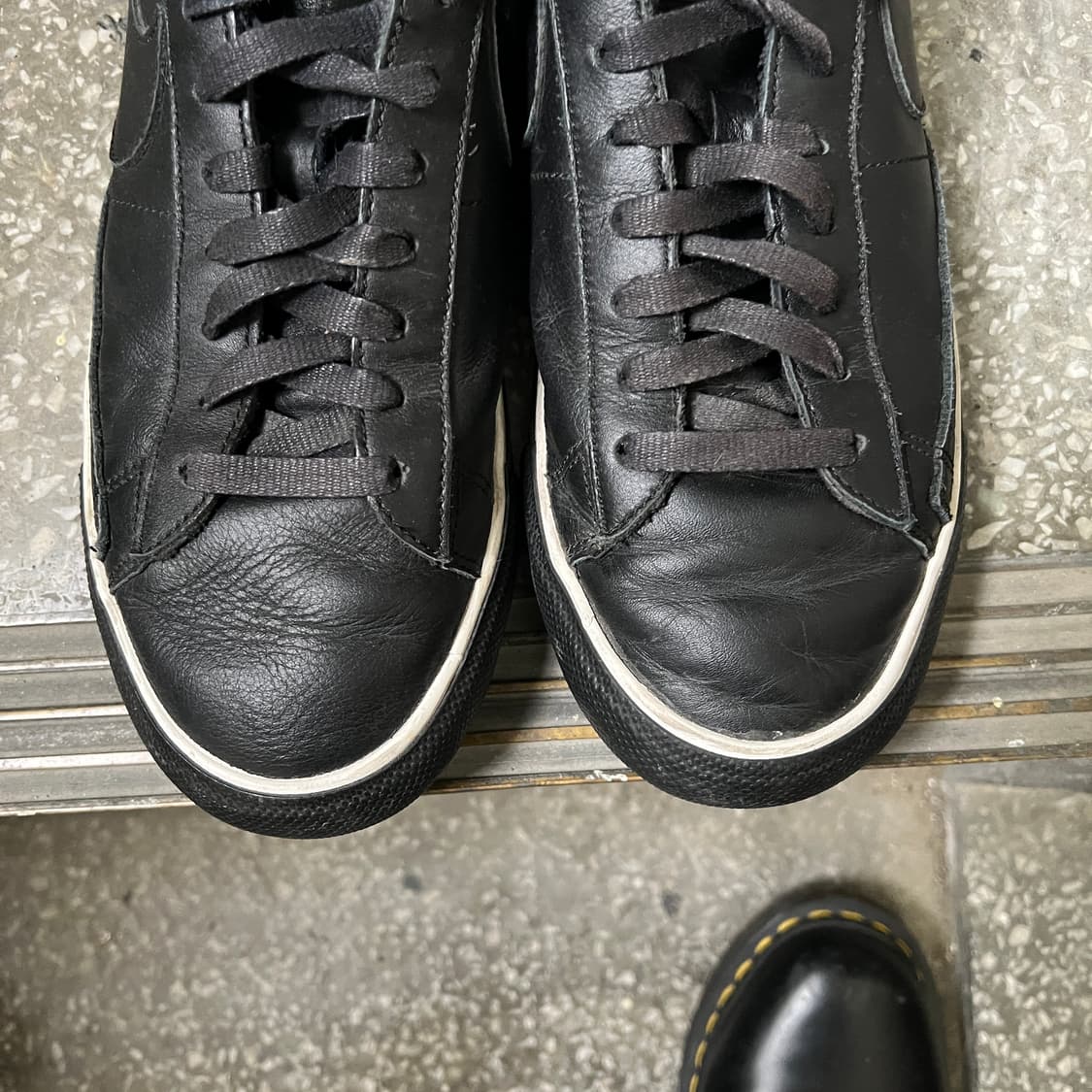 나이키 x 꼼데가르송 블레이저 로우 블랙 상품이미지5