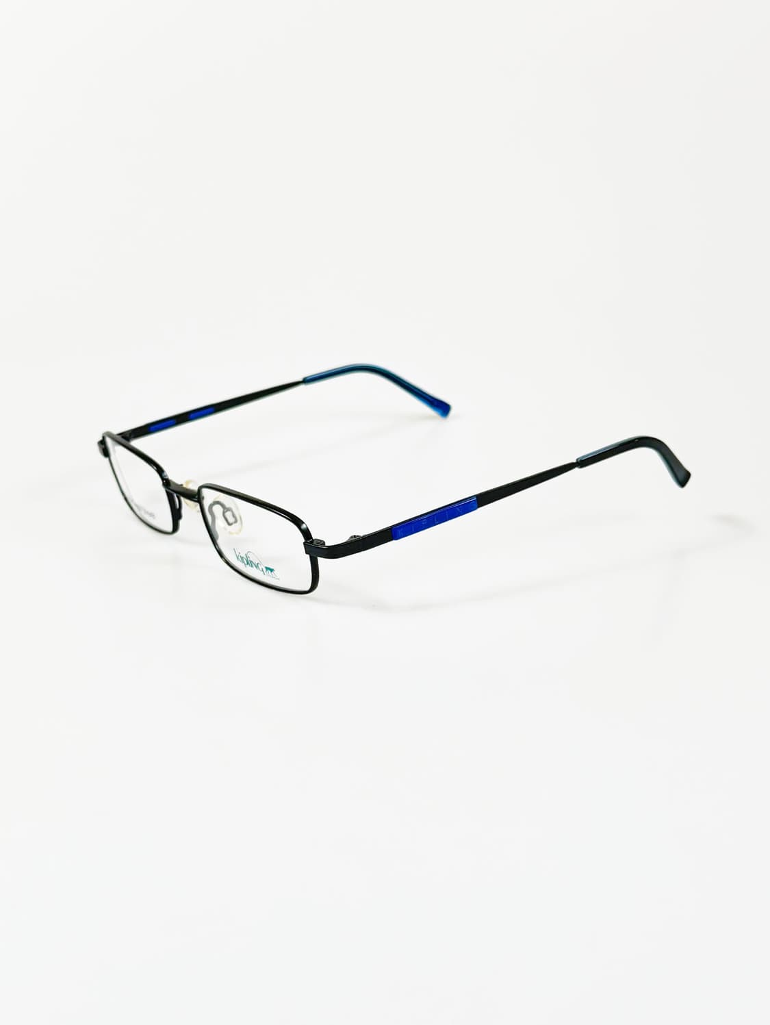 90s KIPLING 블랙 슬림 스퀘어 프레임 빈티지 안경 상품이미지3