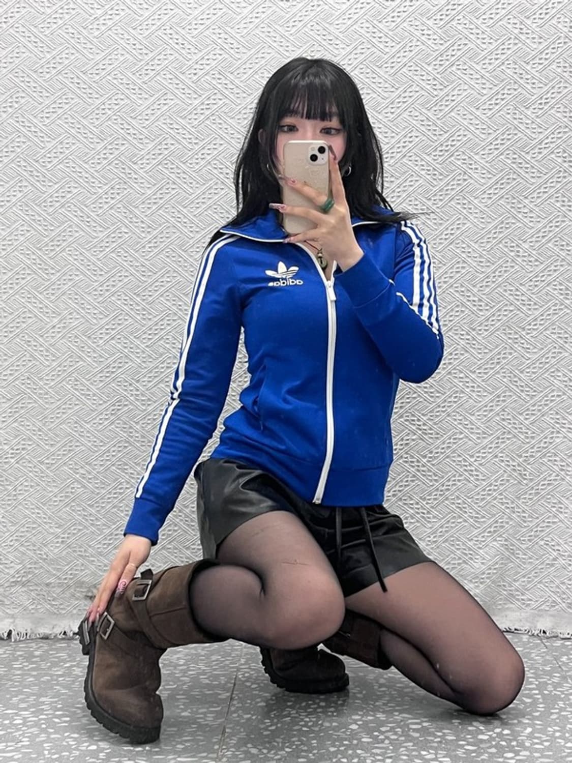 아디다스 올드스쿨 레트로 Y2K 00's 져지 집업 85 C11530 상품이미지1