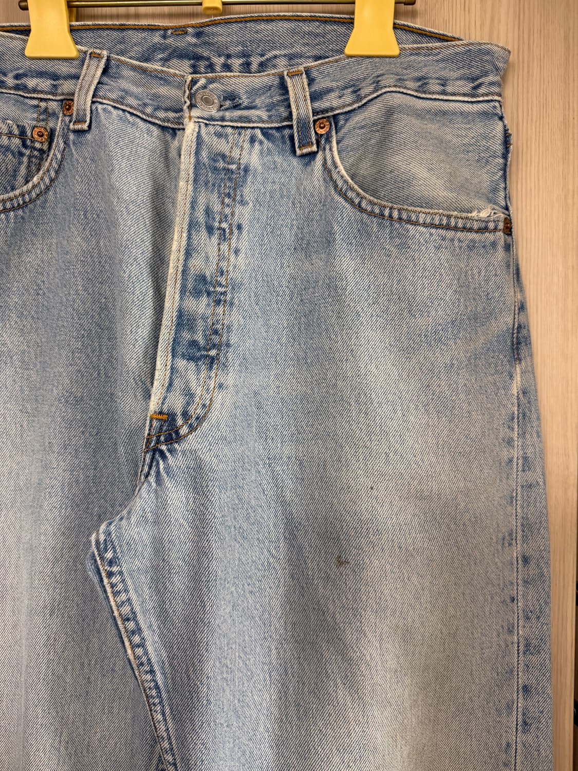 리바이스 501 연청 데님 상품이미지2