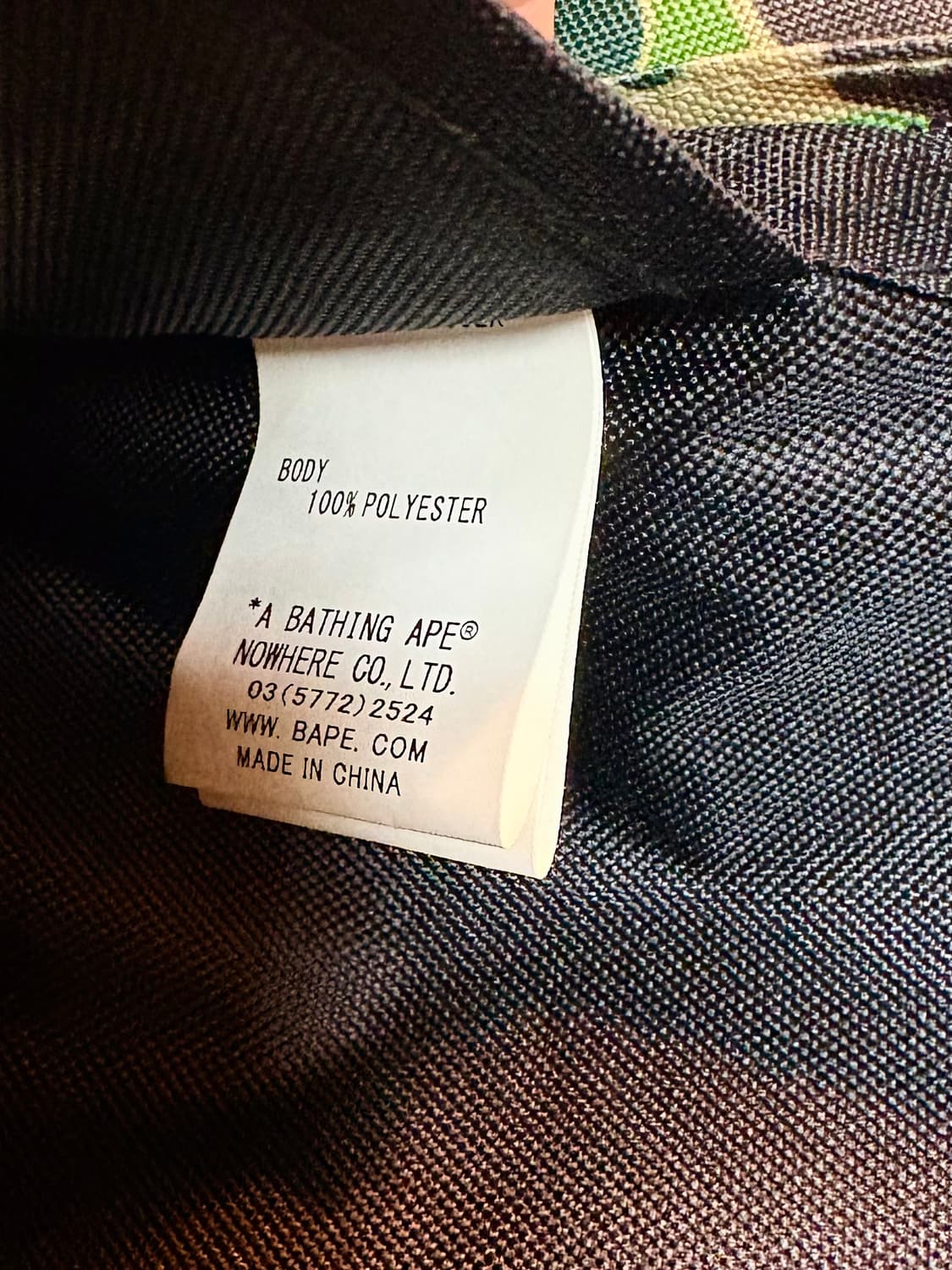 BAPE HAPPY NEW YEAR BAG 베이프 백팩 밀리터리 상품이미지7