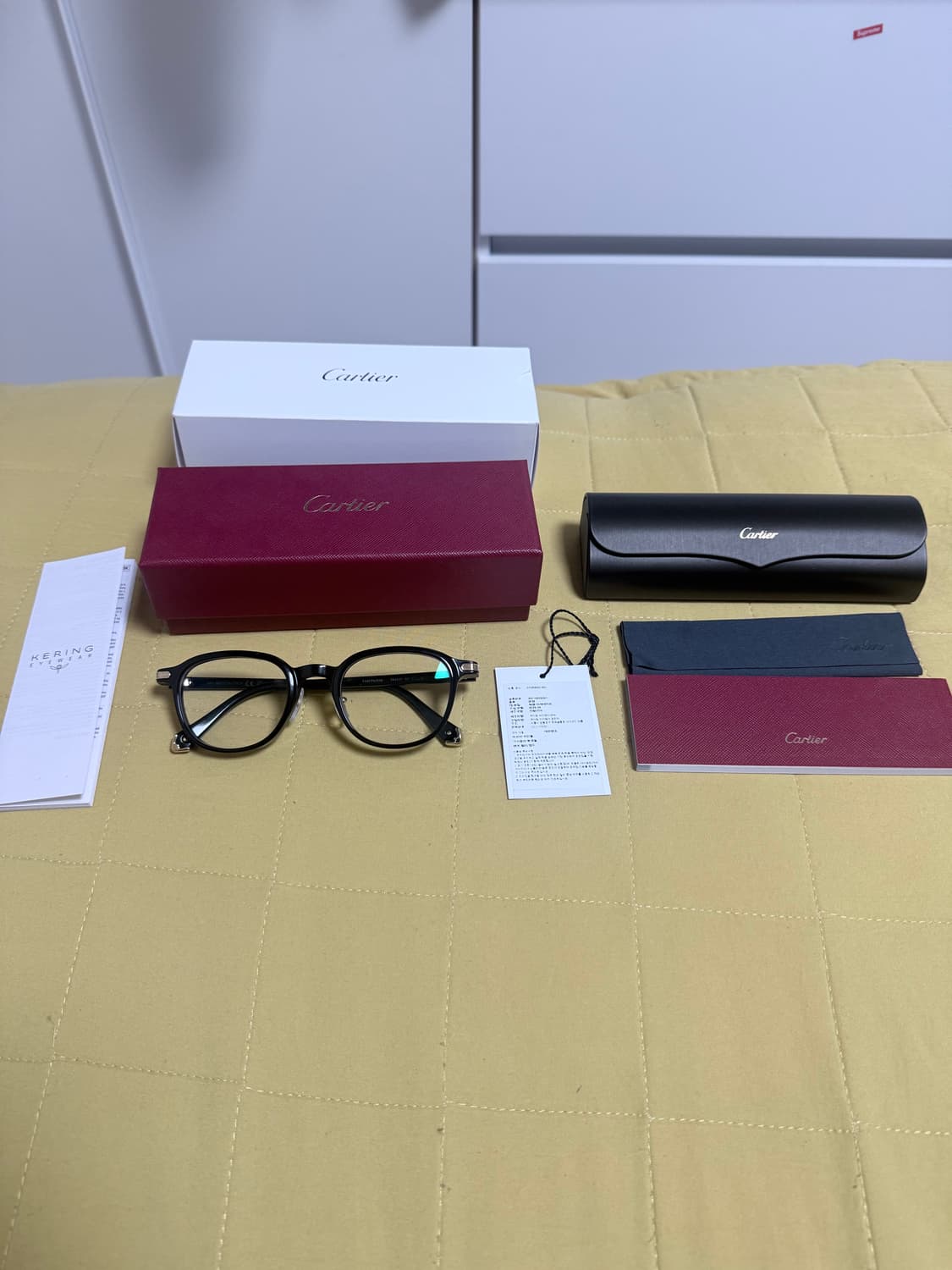까르띠에 ct0560o뿔테안경 블랙 상품이미지1