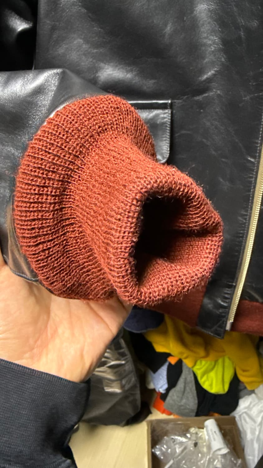 아카펠라클로딩 A-2 일본 신키사 말가죽 자켓 상품이미지5