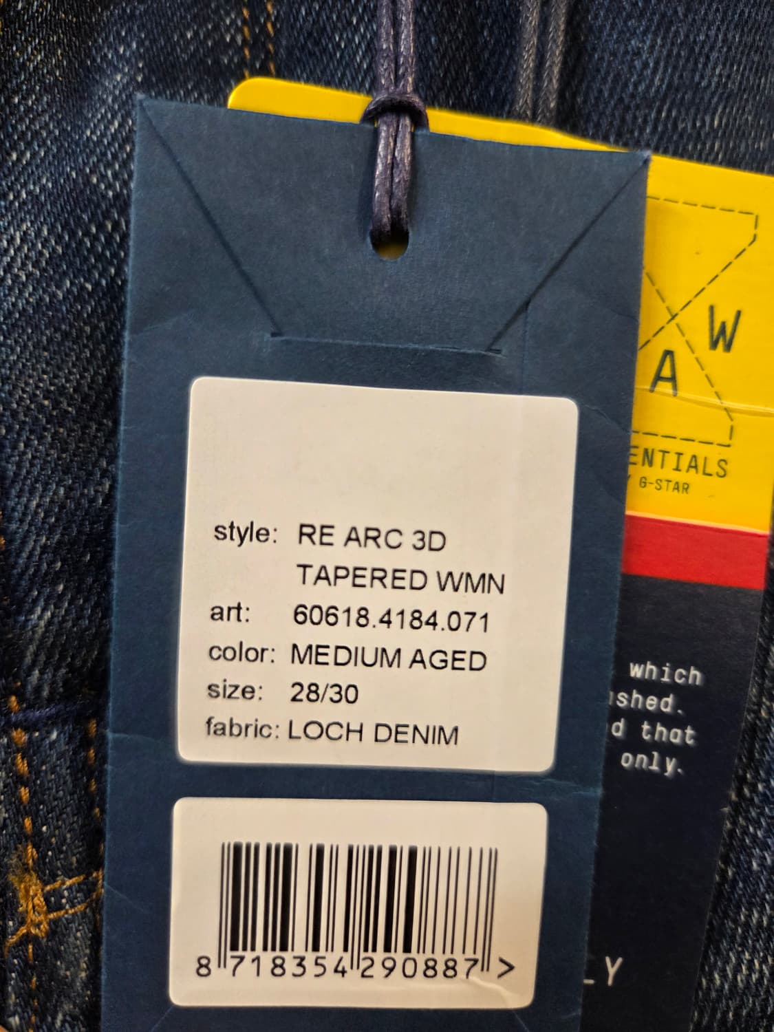 G-STAR RAW 데님 빈티지 3D청바지(여자W28/L30) 상품이미지7