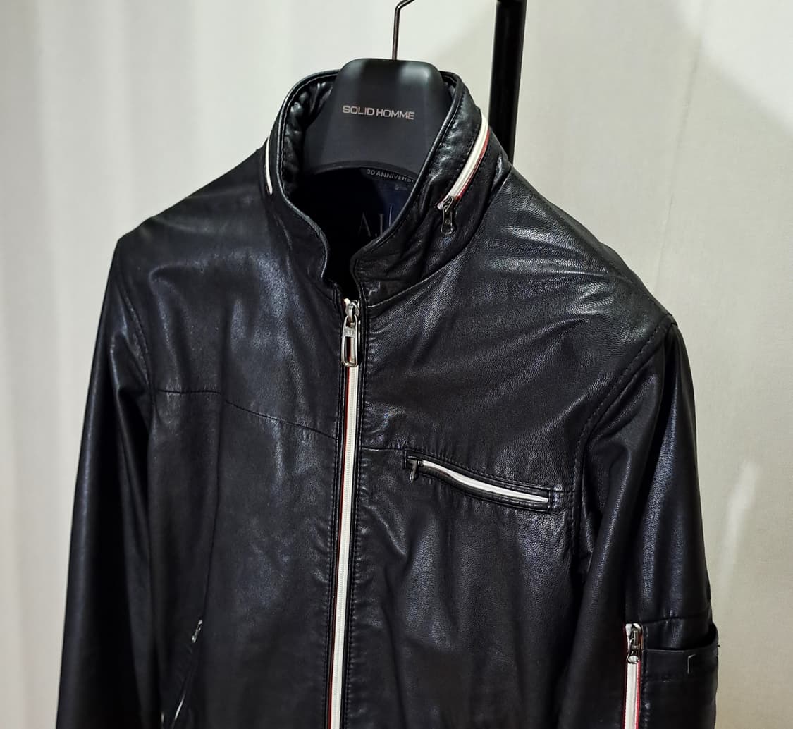 (택포) 아르마니진 양가죽 블루종 95 B804 상품이미지3