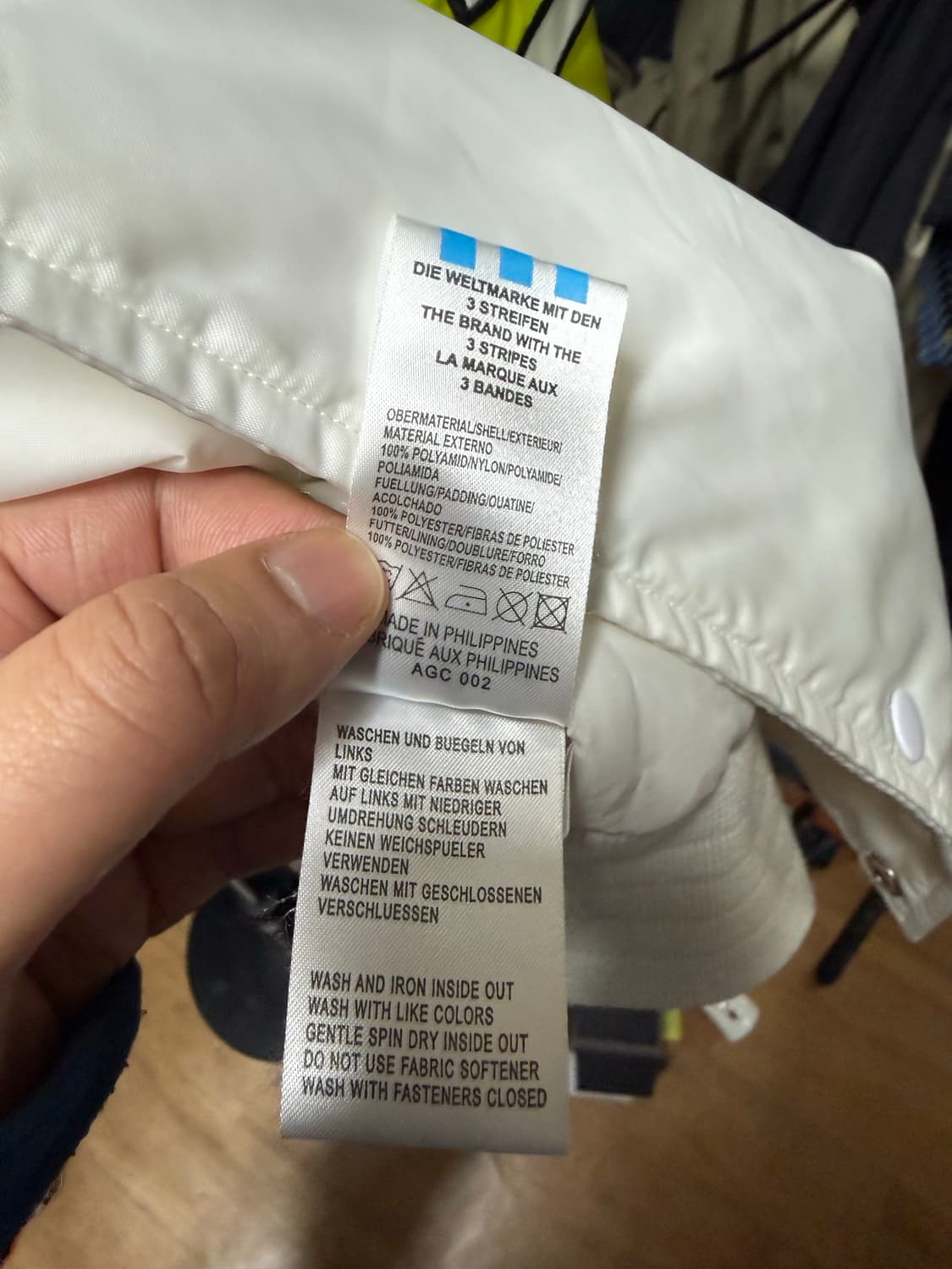 [L] 아디다스 재팬 스타디움 바시티 패딩 자켓 상품이미지5