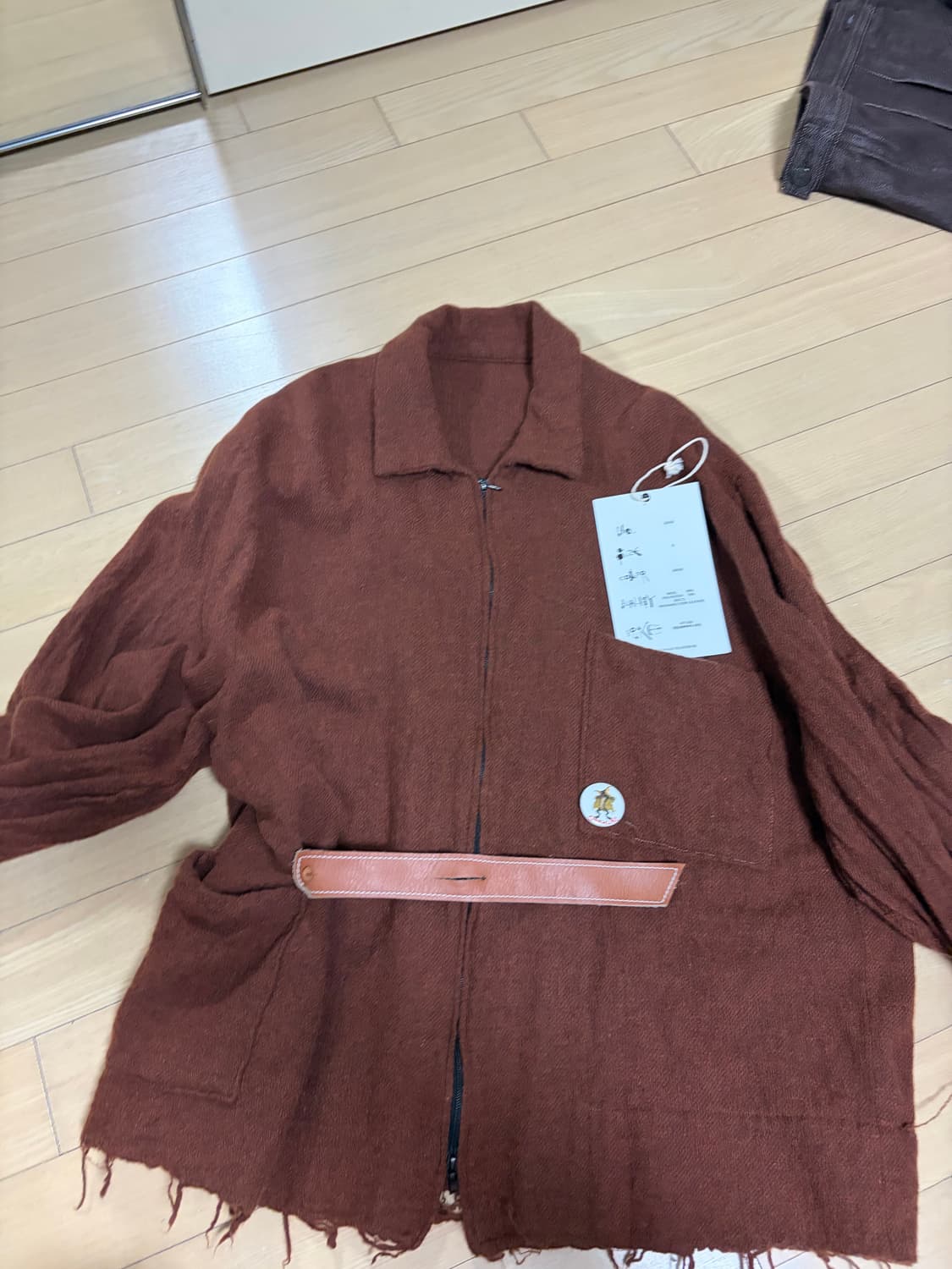 sunsea 울 블루종 상품이미지5