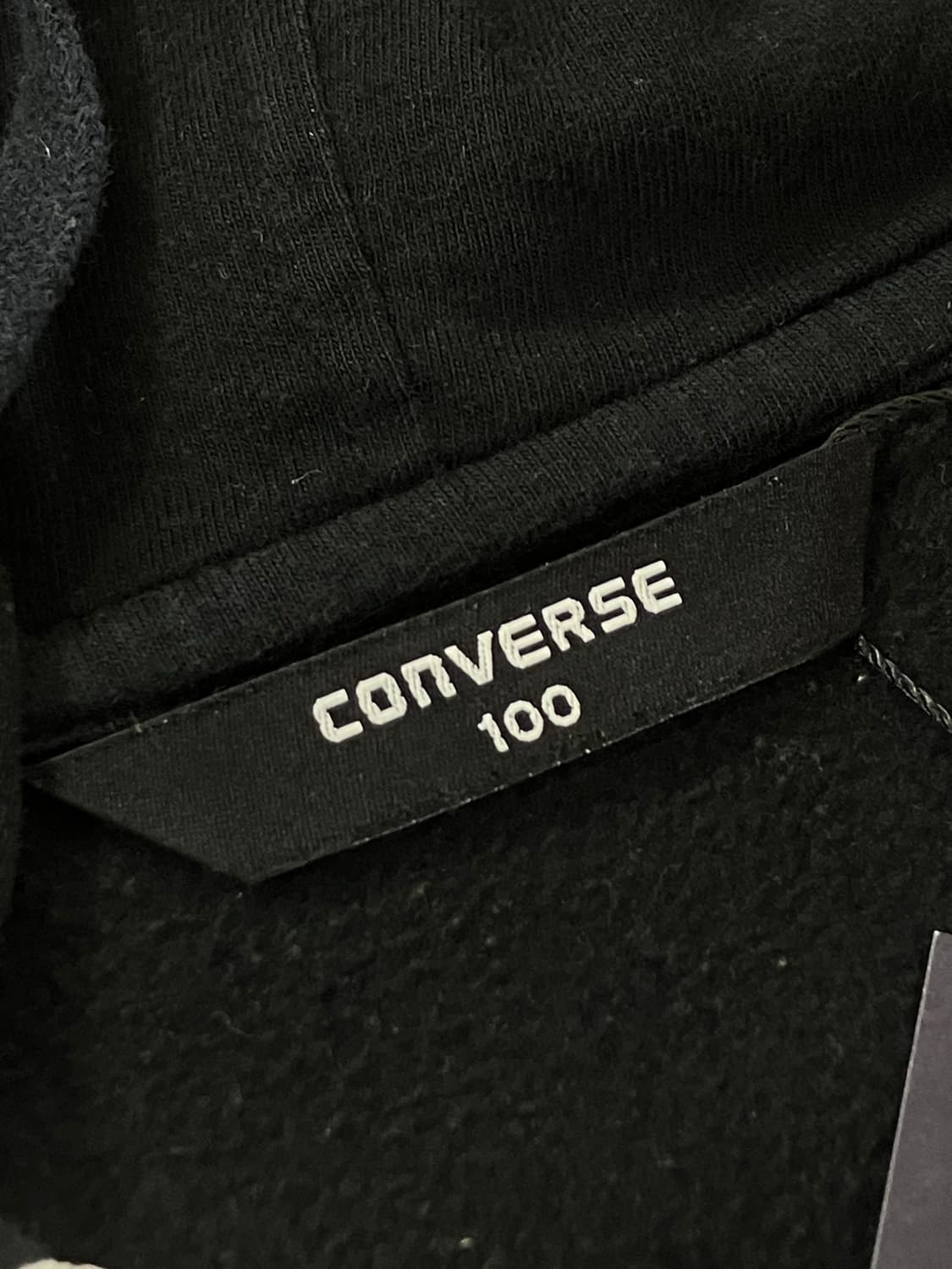 컨버스 후드집업 블랙 100  #csz2506 상품이미지4