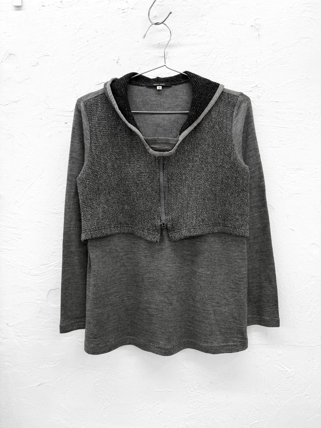 bellus closet 레이어드 니트 상품이미지1