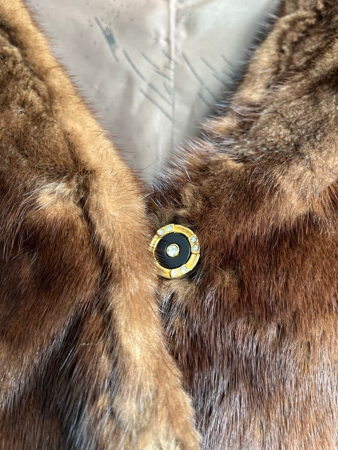 브라운 밍크 퍼 조끼 상품이미지3