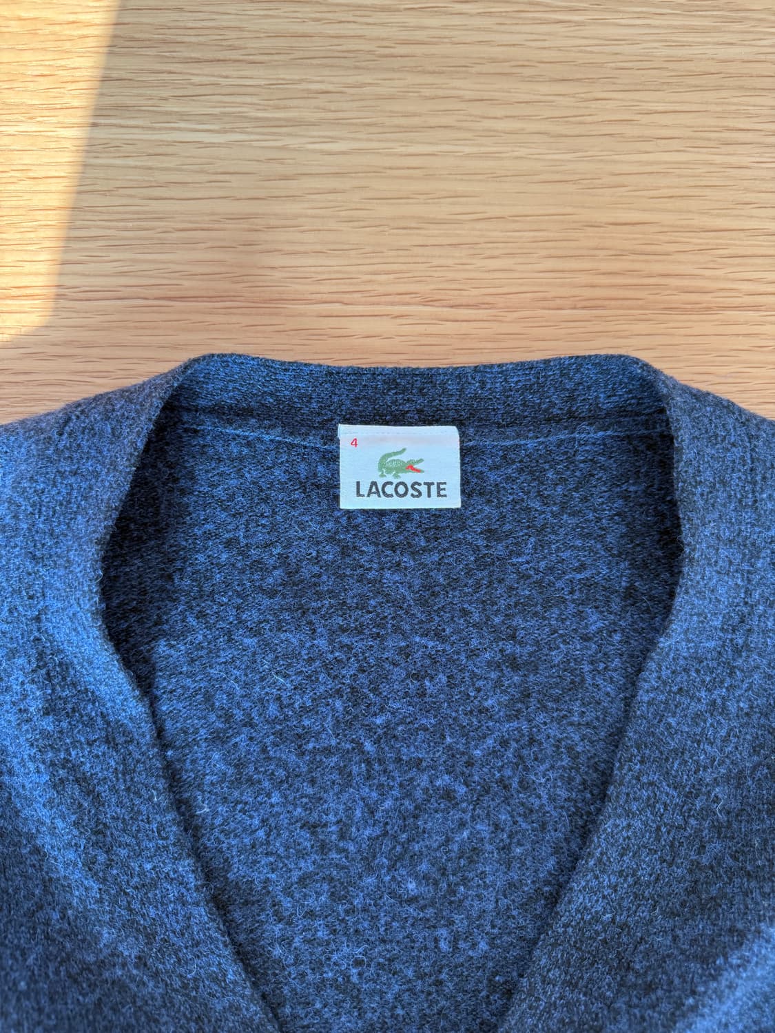 라코스테(LACOSTE) 울 가디건(일판) 상품이미지5