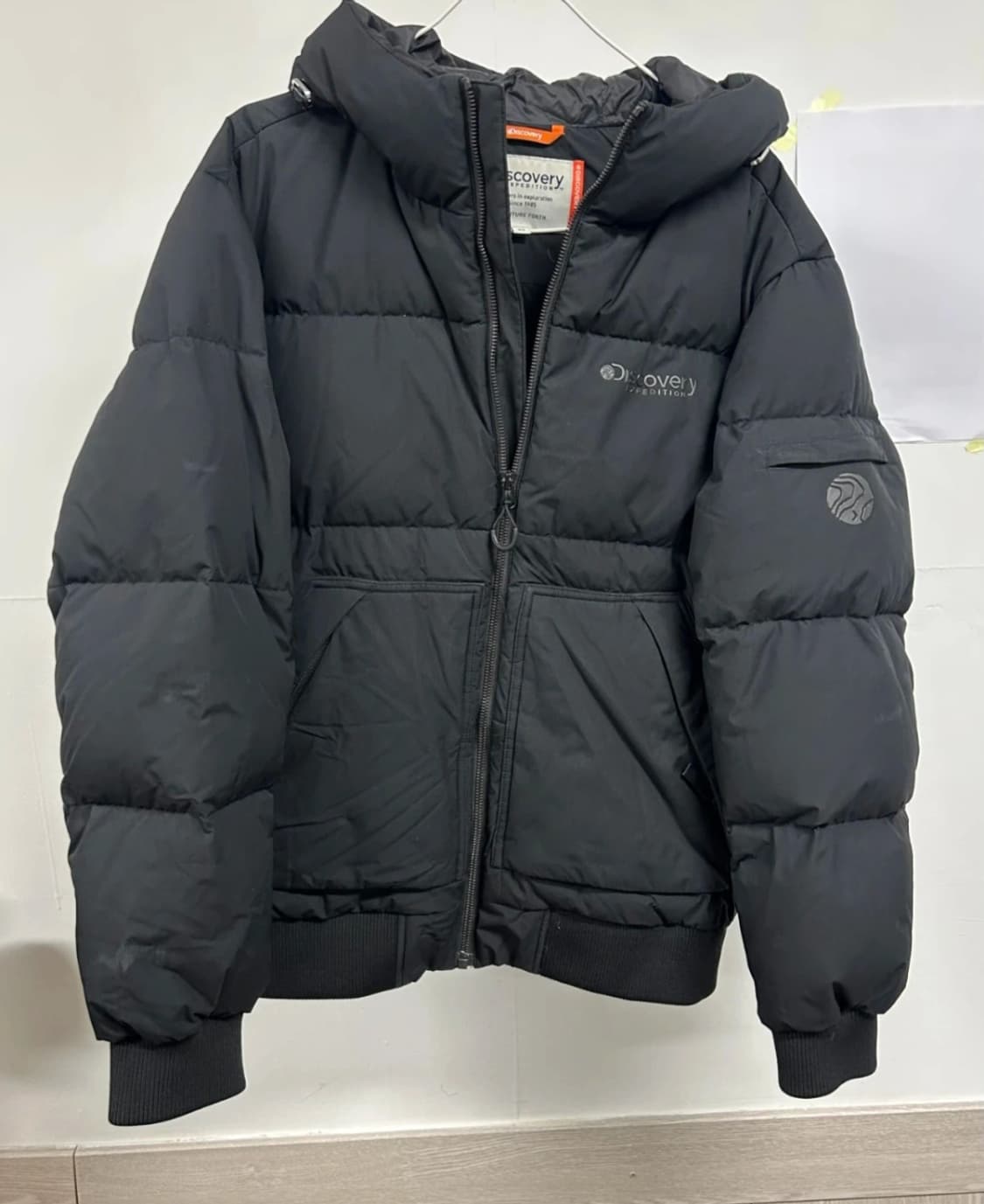 디스커버리 덕다운 패딩 90 블랙 상품이미지1