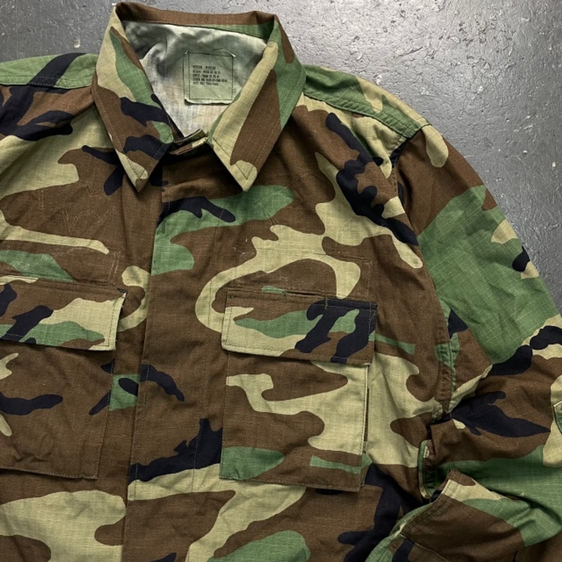 100 미군 우드랜드 오리지날 BDU 자켓  상품이미지2