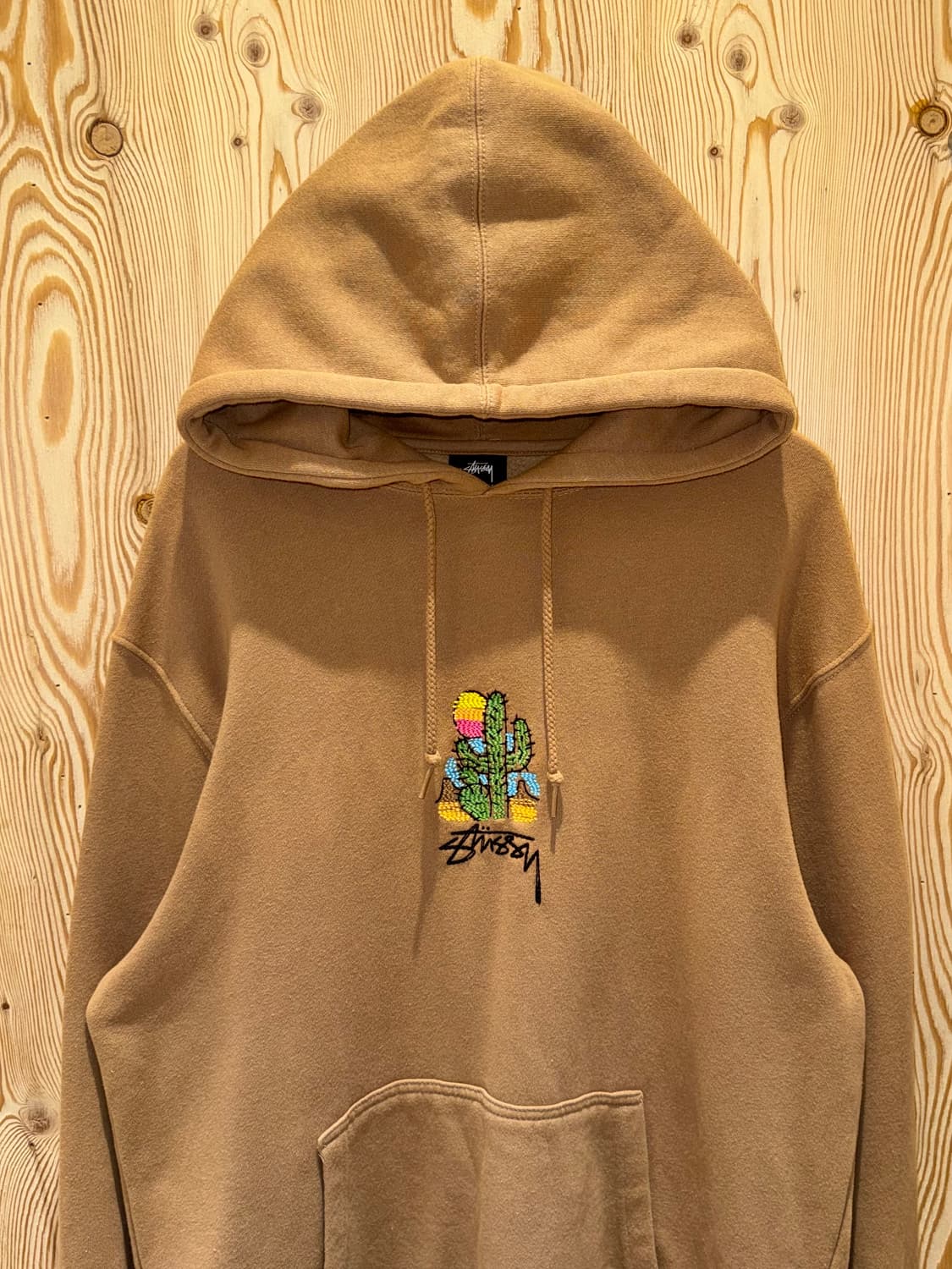 스투시 선인장 그래픽 후드티 상품이미지3