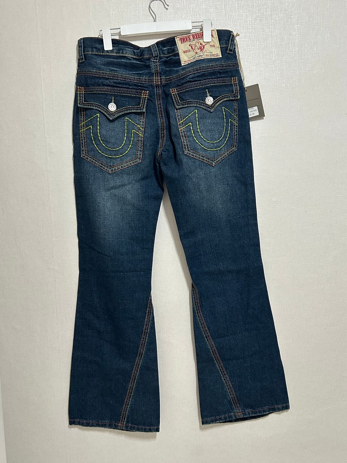 US 트루릴리젼 조이 슈퍼티 부츠컷 팬츠 새상품 상품이미지1