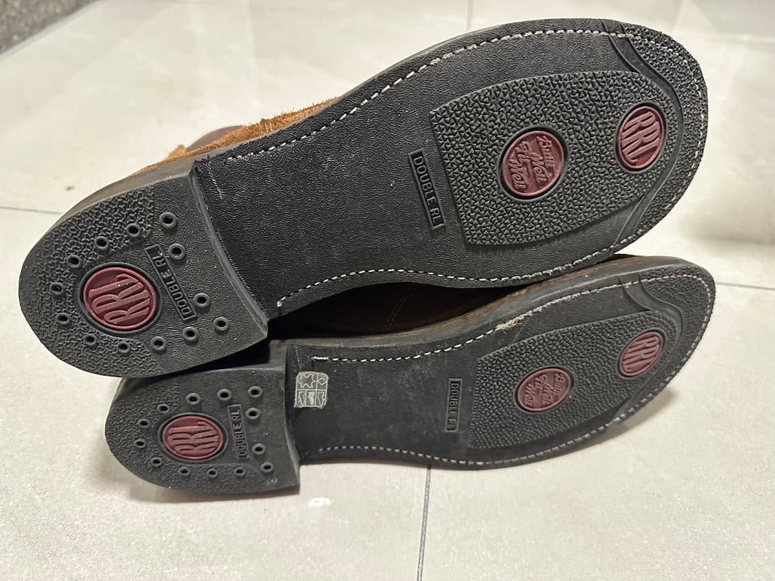 RRL 더블알엘 스웨이드 콩그레스 부츠 상품이미지4