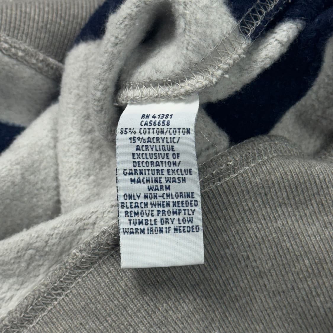 (S) 폴로 랄프로렌 스트라이프 럭비 후디 그레이 상품이미지4