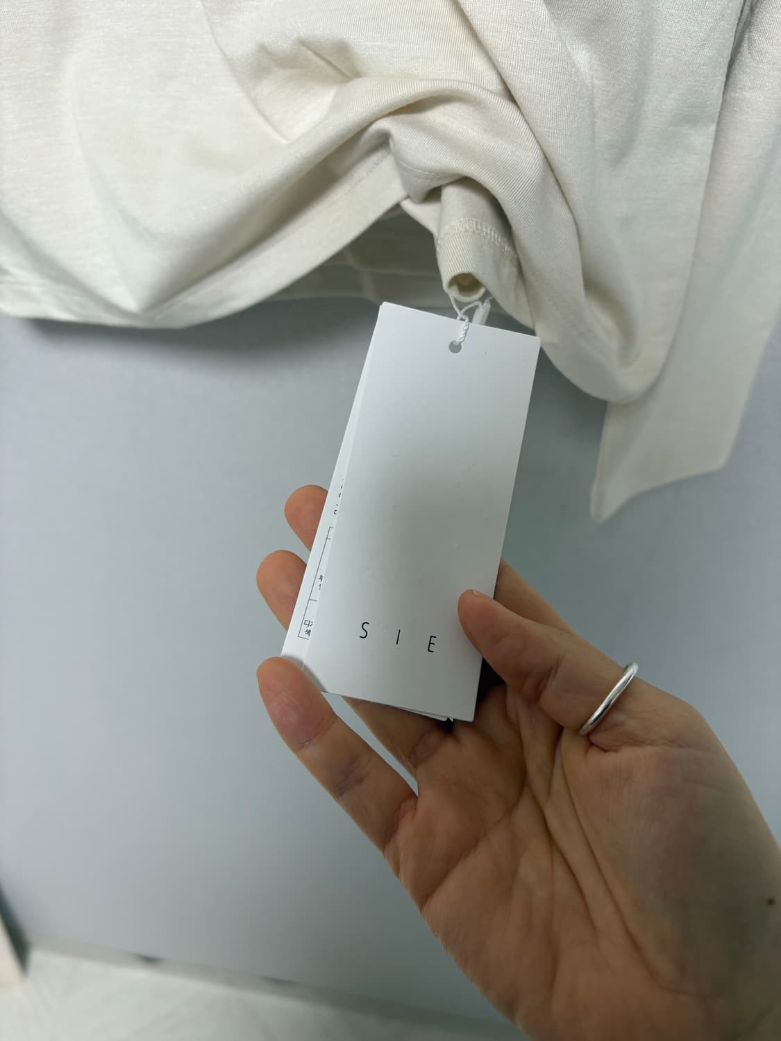 Sie 시에 베이직 라운드티 긴팔티 상품이미지6