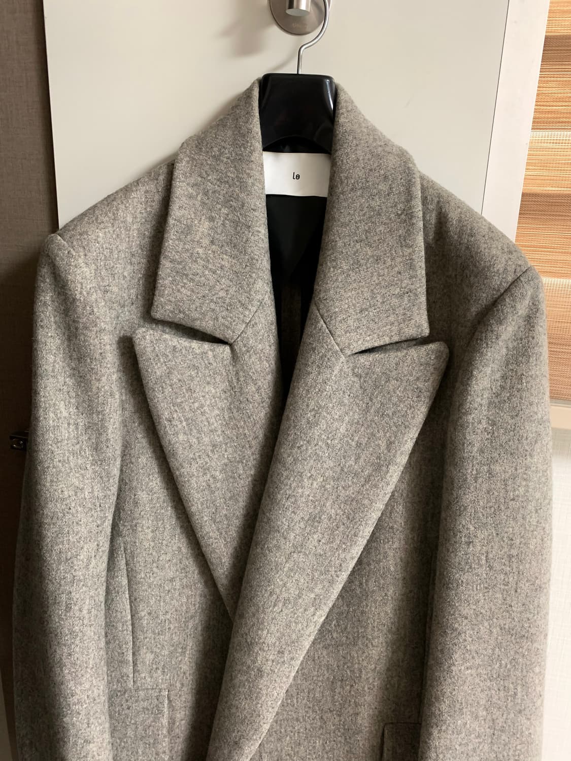 더이상 에눌x 르 le 울 코트 판매합니다. 상품이미지2